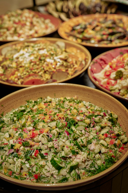 Main restaurants salads