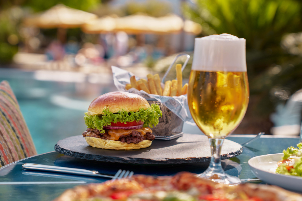 homemade hamburguer seaside los jameos