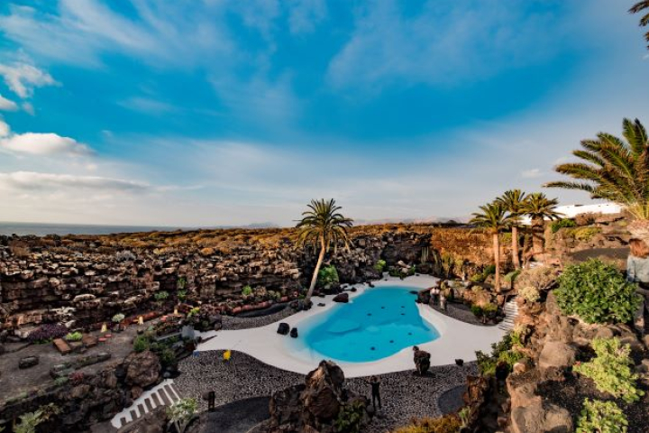 Night event Jameos del Agua